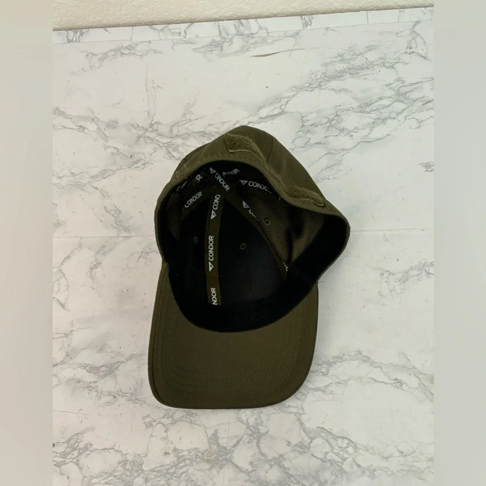 Condor Tactical Mens Baseball Hat Camouflage Adjustable Hook Eye Green Cap C2​ - Picture 7 of 9